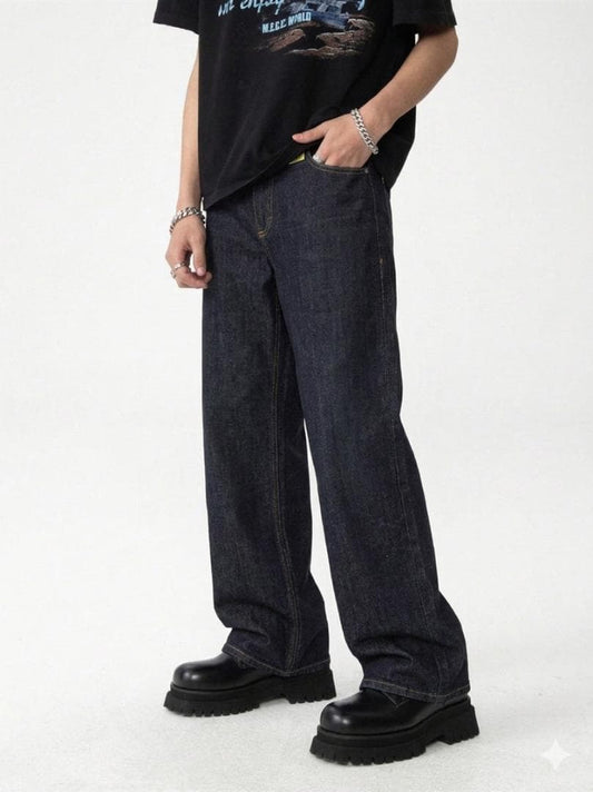 Neil Barrett ダークデニムパンツ イタリア製 メンズ スリムデニム Neil Barrett Italy