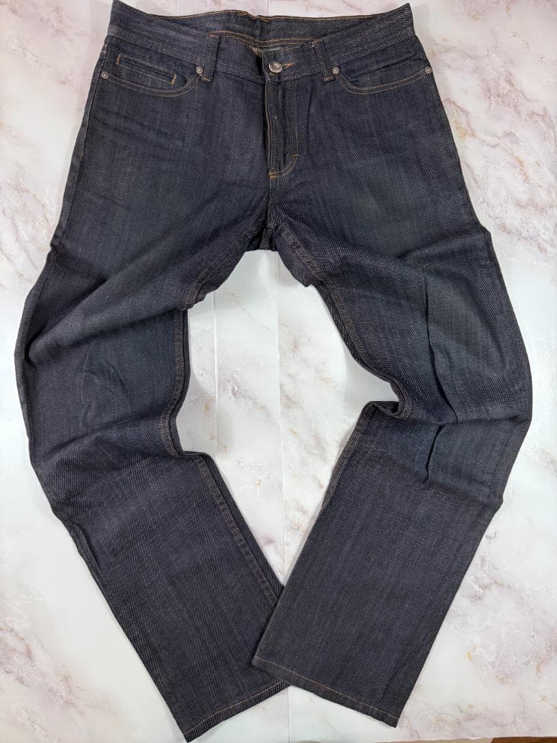 Neil Barrett ダークデニムパンツ イタリア製 メンズ スリムデニム Neil Barrett Italy