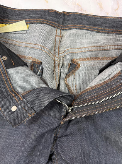 Neil Barrett ダークデニムパンツ イタリア製 メンズ スリムデニム Neil Barrett Italy