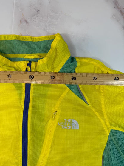 THE NORTH FACE ノースフェイス ランニングジャケット イエロー XXL 軽量 ナイロン ジャケット NFJ3LF33