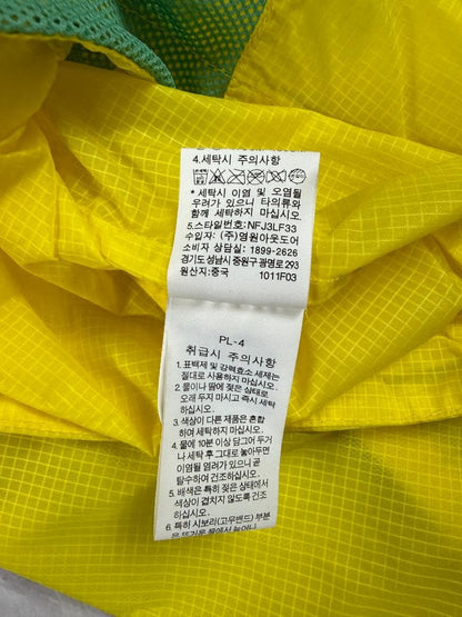THE NORTH FACE ノースフェイス ランニングジャケット イエロー XXL 軽量 ナイロン ジャケット NFJ3LF33